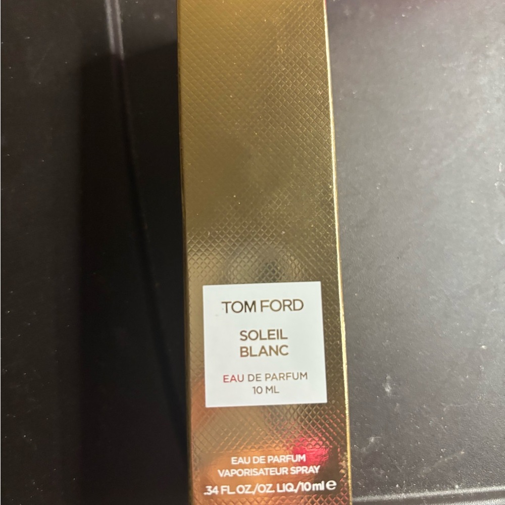 Tom Ford Soleil Blanc Eau de Parfum 10ml in Gold Box